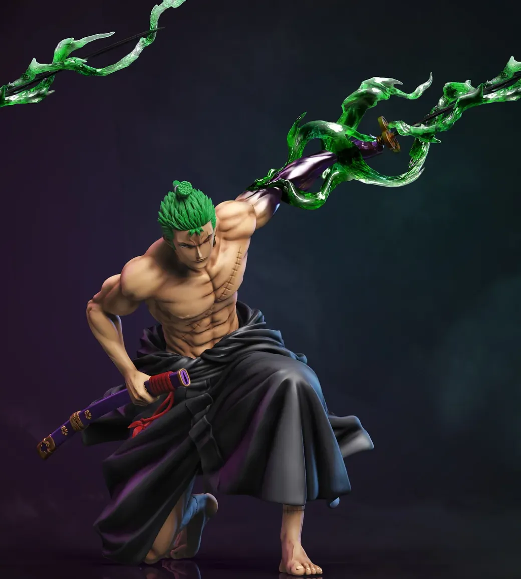 1/8 Scale Roronoa Zoro - ONE PIECE Resin Statue - DOD Studio