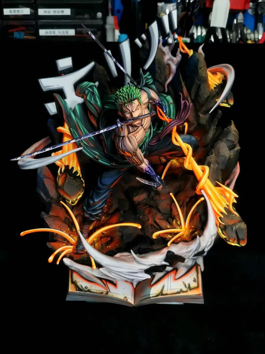 1/6 Scale Roronoa Zoro Remake - ONE PIECE Resin Statue - Champion Studios
