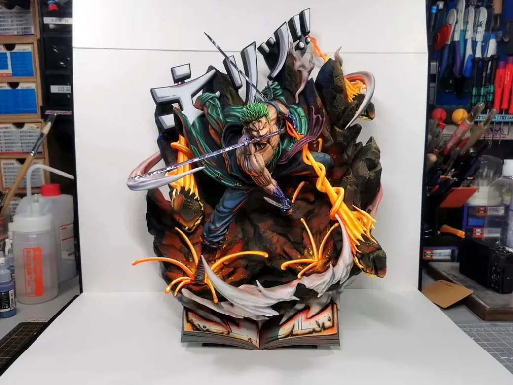 1/6 Scale Roronoa Zoro Remake - ONE PIECE Resin Statue - Champion Studios