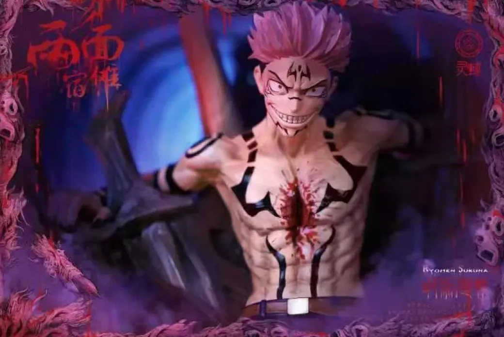 1/6 Scale Ryomen Sukuna - Jujutsu Kaisen Resin Statue - LingYu