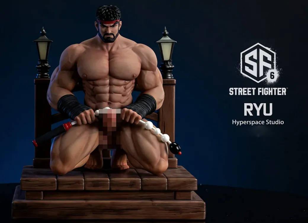 1/6 Scale Ryu with LED - Street Fighter Resin Statue - Hyperspace Studios