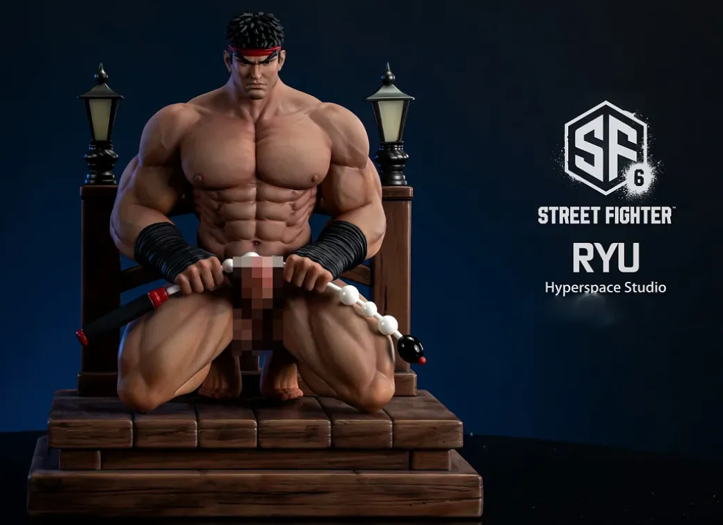 1/6 Scale Ryu with LED - Street Fighter Resin Statue - Hyperspace Studios