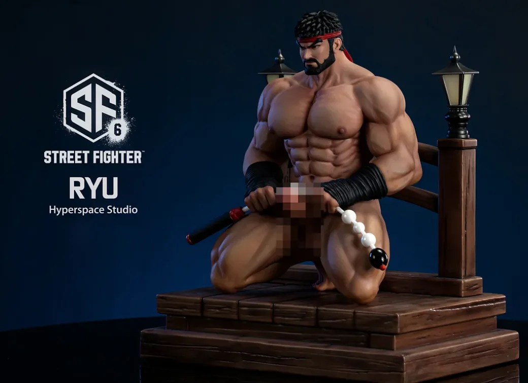 1/6 Scale Ryu with LED - Street Fighter Resin Statue - Hyperspace Studios