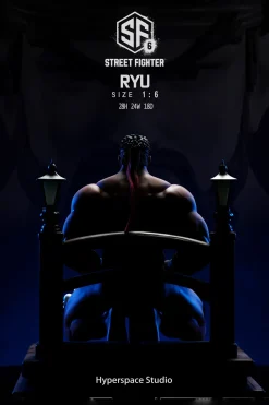 1/6 Scale Ryu with LED - Street Fighter Resin Statue - Hyperspace Studios