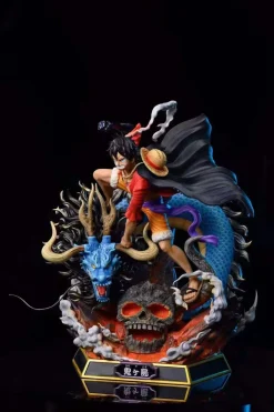 1/6 Scale Ryuo Monkey D. Luffy vs Kaido with LED - ONE PIECE Resin Statue - MP Studio
