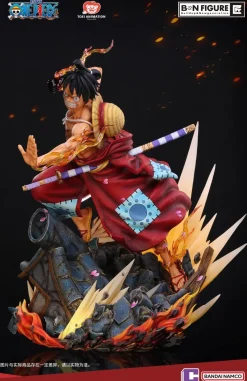 1/4 Scale Ryuo Monkey D. Luffy with LED - ONE PIECE Official Statue - BANDAI NAMCO