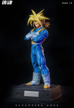 1/6 Scale Saiyan Armor Trunks - Dragon Ball Resin Statue - Sculpting Soul Studios
