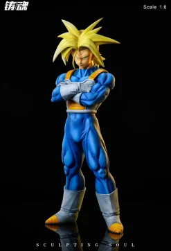 1/6 Scale Saiyan Armor Trunks - Dragon Ball Resin Statue - Sculpting Soul Studios