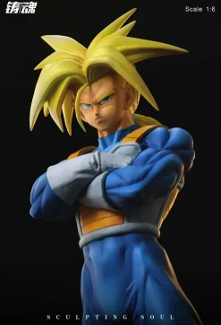 1/6 Scale Saiyan Armor Trunks - Dragon Ball Resin Statue - Sculpting Soul Studios
