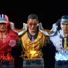 1/4 Scale Sakazuki, Borsalino & Kuzan Bust Statue with LED - ONE PIECE Resin Statue - SURGE Studios