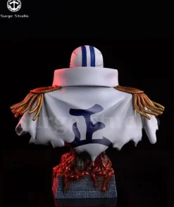 1/4 Scale Sakazuki, Borsalino & Kuzan Bust Statue with LED - ONE PIECE Resin Statue - SURGE Studios