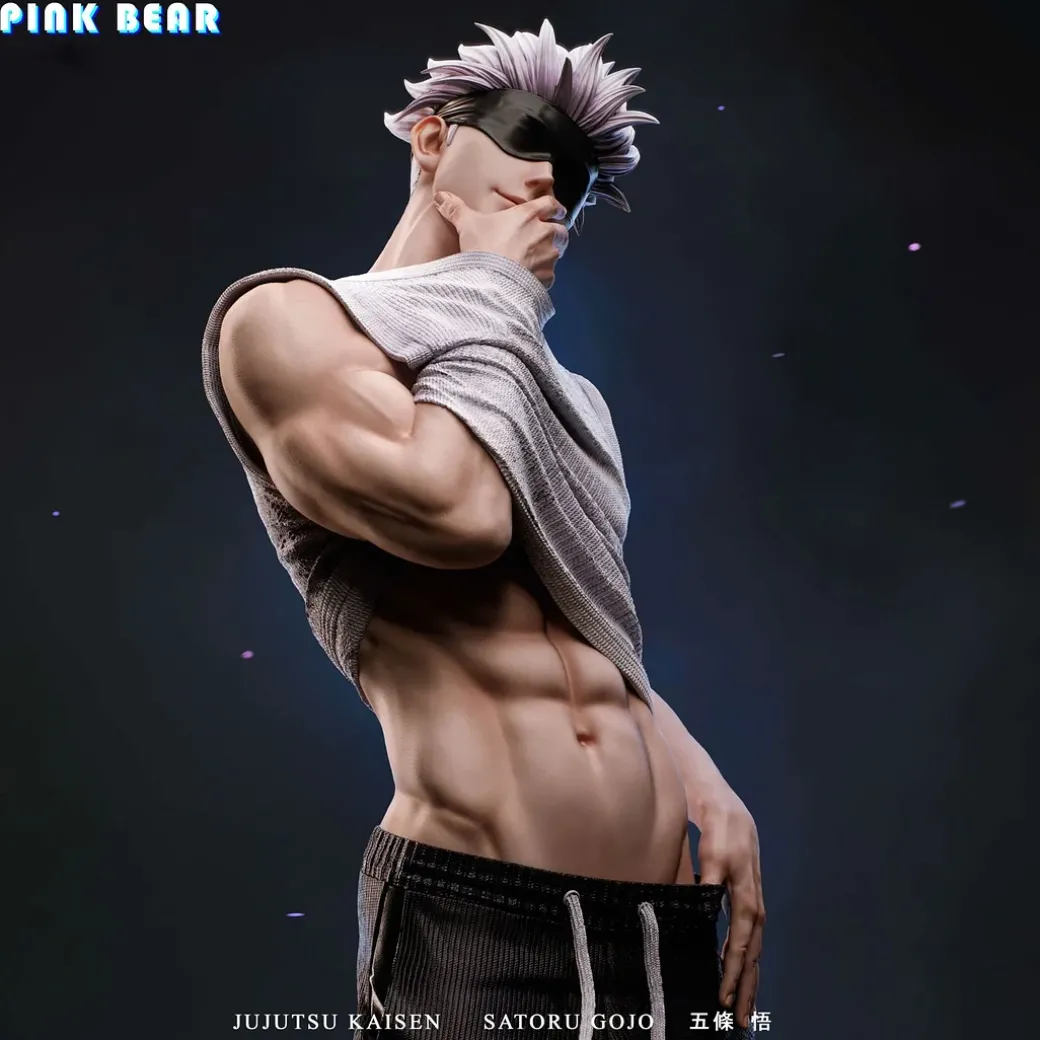 1/6 Scale Satoru Gojo - Jujutsu Kaisen Resin Statue - Pink Bear Studio
