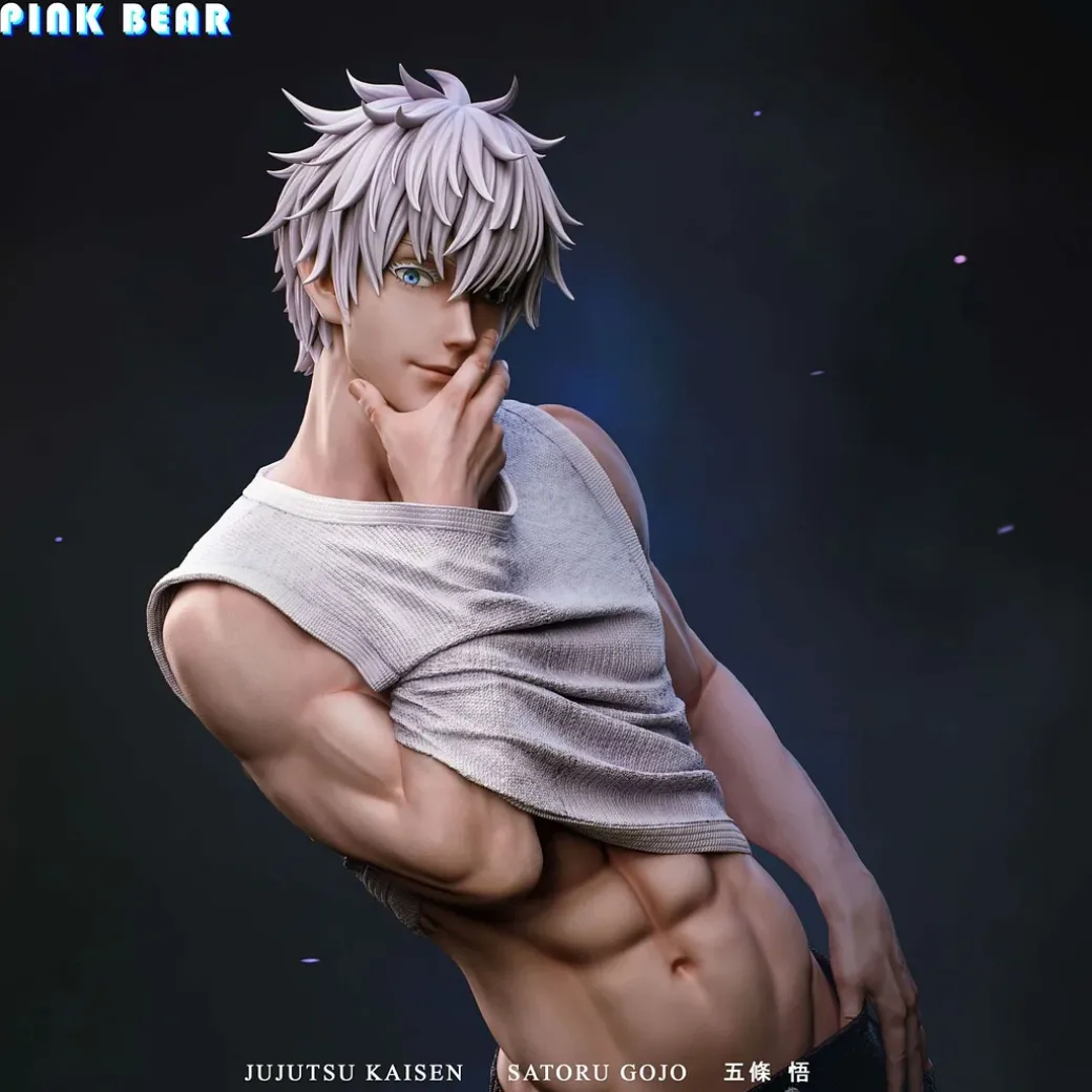 1/6 Scale Satoru Gojo - Jujutsu Kaisen Resin Statue - Pink Bear Studio