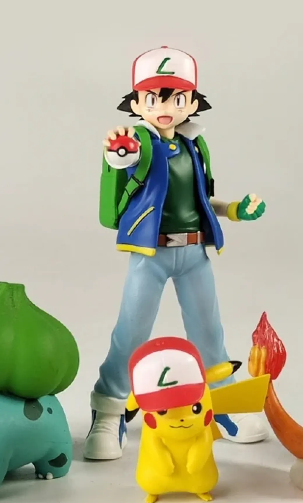 1/20 Scale Scale World Zukan TV Series Pokémon Journeys ver. Ash Ketchum - Pokemon Resin Statue - TuJianBBQ Studios