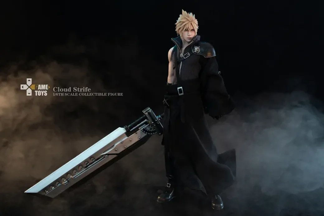 1/6 Scale Sction Figure AC ver. Cloud Strife - (FF7) Final Fantasy VII Statue - GAMETOYS