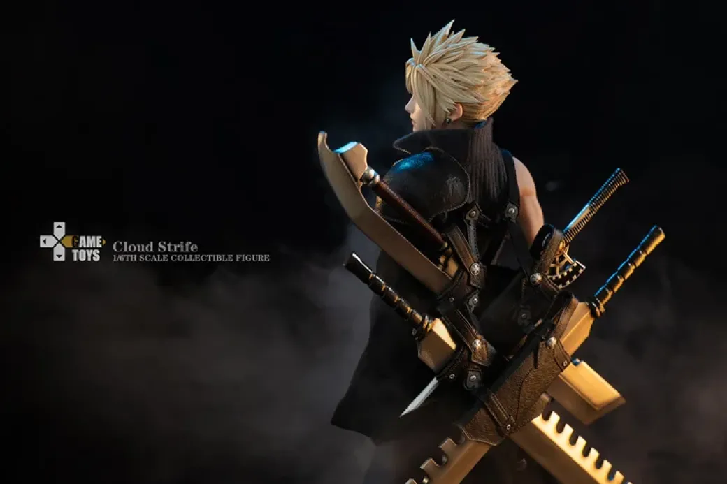 1/6 Scale Sction Figure AC ver. Cloud Strife - (FF7) Final Fantasy VII Statue - GAMETOYS