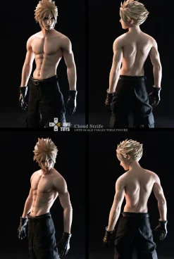 1/6 Scale Sction Figure AC ver. Cloud Strife - (FF7) Final Fantasy VII Statue - GAMETOYS