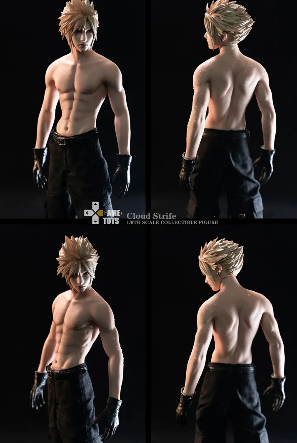 1/6 Scale Sction Figure AC ver. Cloud Strife - (FF7) Final Fantasy VII Statue - GAMETOYS