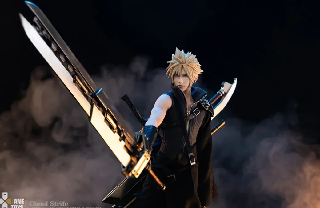 1/6 Scale Sction Figure AC ver. Cloud Strife - (FF7) Final Fantasy VII Statue - GAMETOYS
