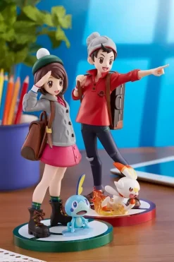 1/8 Scale Second Edition Artfx J Series PV228 Gloria & Sobble - Pokemon Official Statue - Kotobukiya
