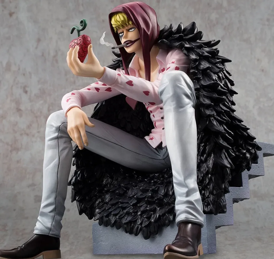 1/8 Scale Second Edition Donquixote Rosinante & Childhood Trafalgar D. Water Law - ONE PIECE Official Statue - MegaHouse