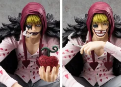 1/8 Scale Second Edition Donquixote Rosinante & Childhood Trafalgar D. Water Law - ONE PIECE Official Statue - MegaHouse