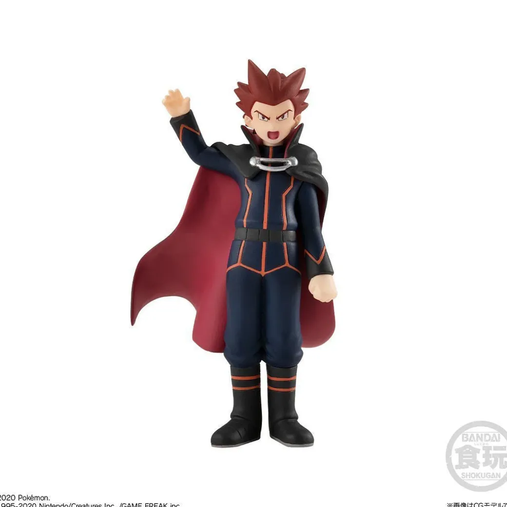 1/20 Scale Second Edition World Zukan Kanto Region Lance & Dragonite - Pokemon Official Statue - BANDAI SHOKUGAN