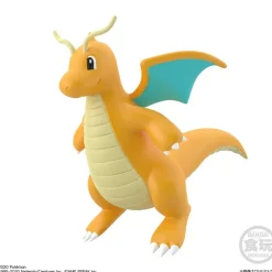 1/20 Scale Second Edition World Zukan Kanto Region Lance & Dragonite - Pokemon Official Statue - BANDAI SHOKUGAN