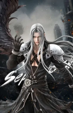 1/6 Scale Sephiroth - (FF7) Final Fantasy VII Resin Statue - Hunter Fan Studios