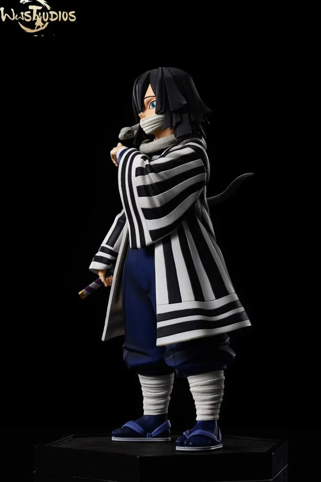 1/7 Scale Serpent Hashira Obanai Iguro - Demon Slayer: Kimetsu No Yaiba Resin Statue - Ww-Studios