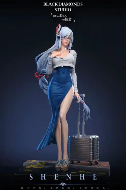 1/4 Scale Shenhe - Genshin Impact Resin Statue - Black Diamonds Studio