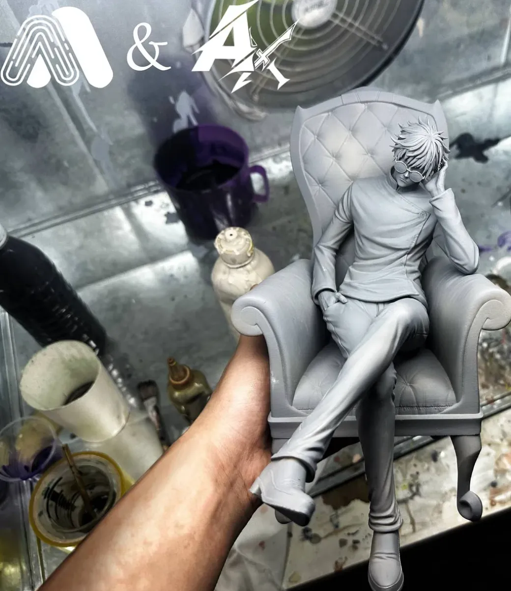 1/6 Scale Sitting Series 001 Gojo Satoru - Jujutsu Kaisen Resin Statue - AA-Studio