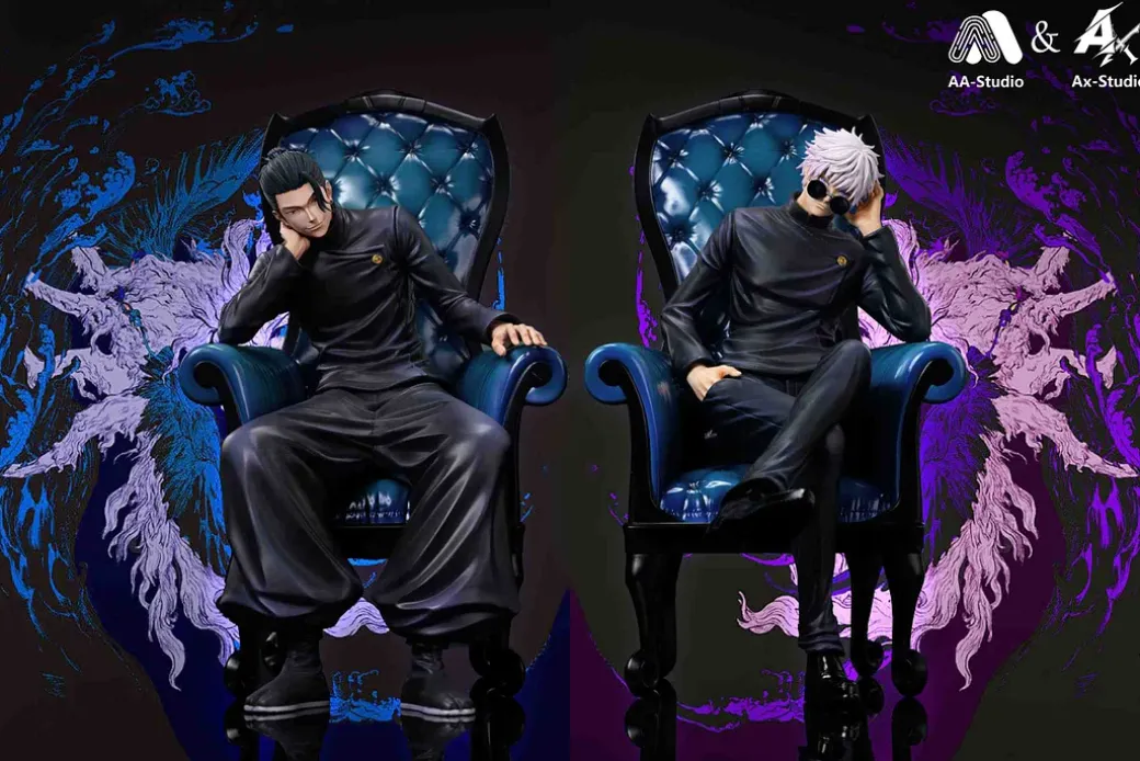 1/6 Scale Sitting Series 002 Suguru Geto - Jujutsu Kaisen Resin Statue - AA-Studio