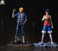 1/6 Scale Sky Island Sanji & 3D2Y Monkey D. Luffy - ONE PIECE Resin Statue - Dream Studios