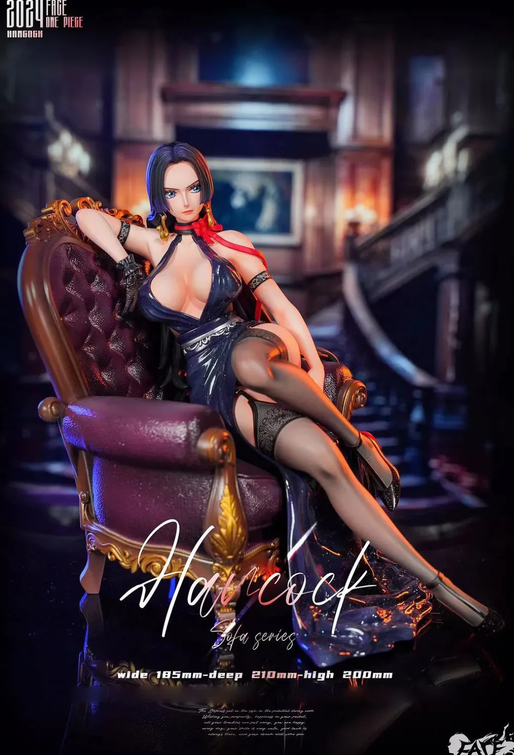 1/6 Scale Sofa Series Boa Hancock - ONE PIECE Resin Statue - Face Studio