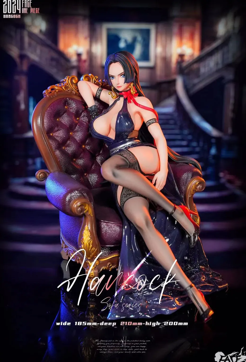 1/6 Scale Sofa Series Boa Hancock - ONE PIECE Resin Statue - Face Studio