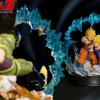 1/6 Scale Son Goku & Son Gohan vs Cell - Dragon Ball Resin Statue - Infinity Studios