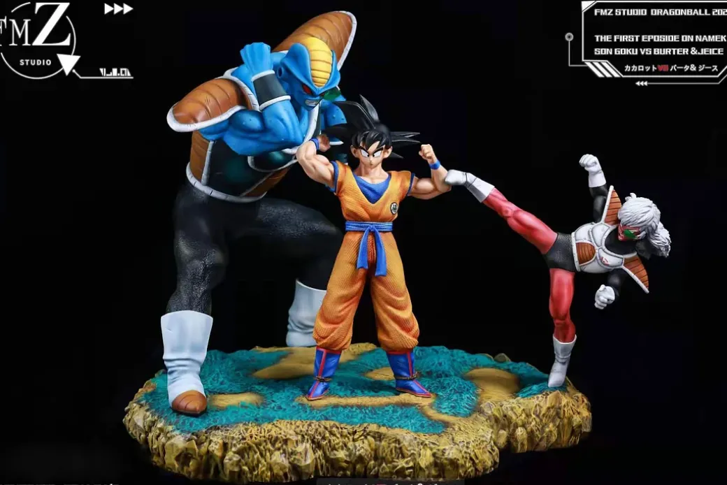 1/6 Scale Son Goku vs Burter & Jeice - Dragon Ball Resin Statue - FMZ Studio