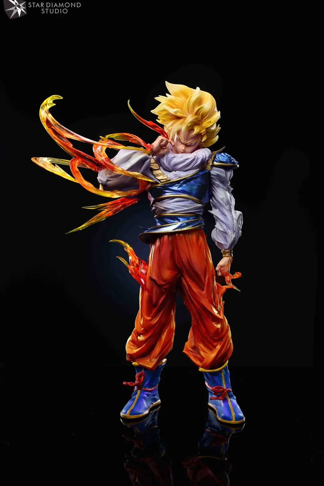 1/6 Scale Space Suit Ver. Super Saiyan Son Goku - Dragon Ball Resin Statue - Star Diamond Studio