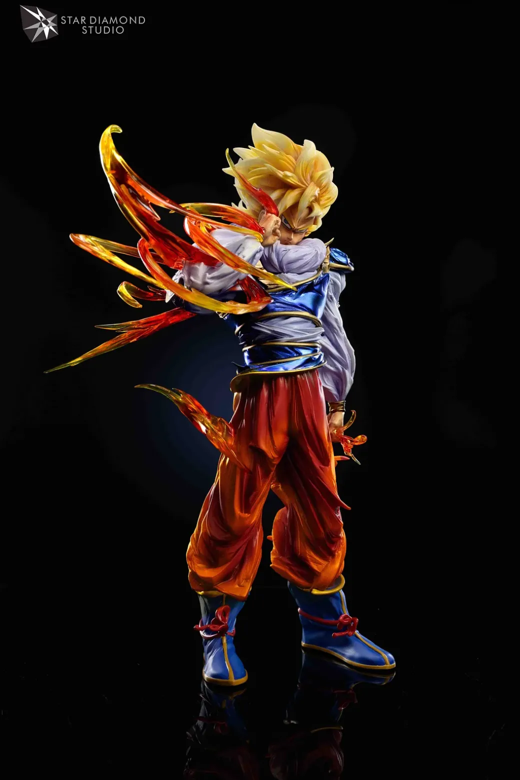 1/6 Scale Space Suit Ver. Super Saiyan Son Goku - Dragon Ball Resin Statue - Star Diamond Studio