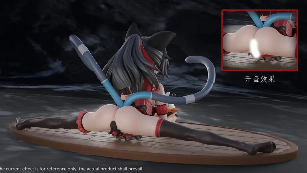 1/6 Scale Split Ver. Nekomiya Mana - Zenless Zone Zero Statue - Whale Studio