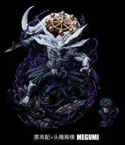 1/6 Scale SSS Collectible Statue Series Megumi Fushiguro & Ryomen Sukuna - Jujutsu Kaisen Statue - Space Realm Studio