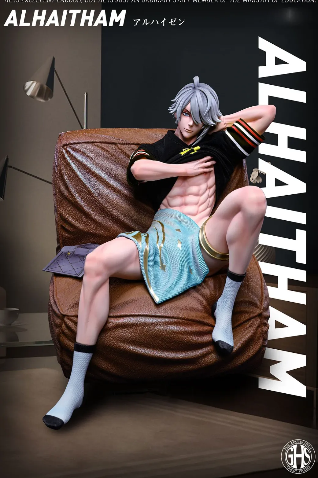 1/6 Scale Stay-at-Home Alhaitham - Genshin Impact Resin Statue - Ghost Studios