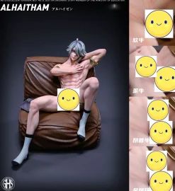 1/6 Scale Stay-at-Home Alhaitham - Genshin Impact Resin Statue - Ghost Studios