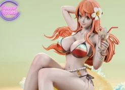 1/6 Scale Summer Swimsuit 001 Nami - ONE PIECE Resin Statue - Sugar Honey Studio