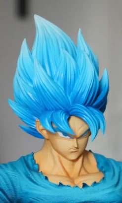 1/6 Scale Super Saiyan 4 & Super Saiyan Son Goku - Dragon Ball Resin Statue - PlanB Studio