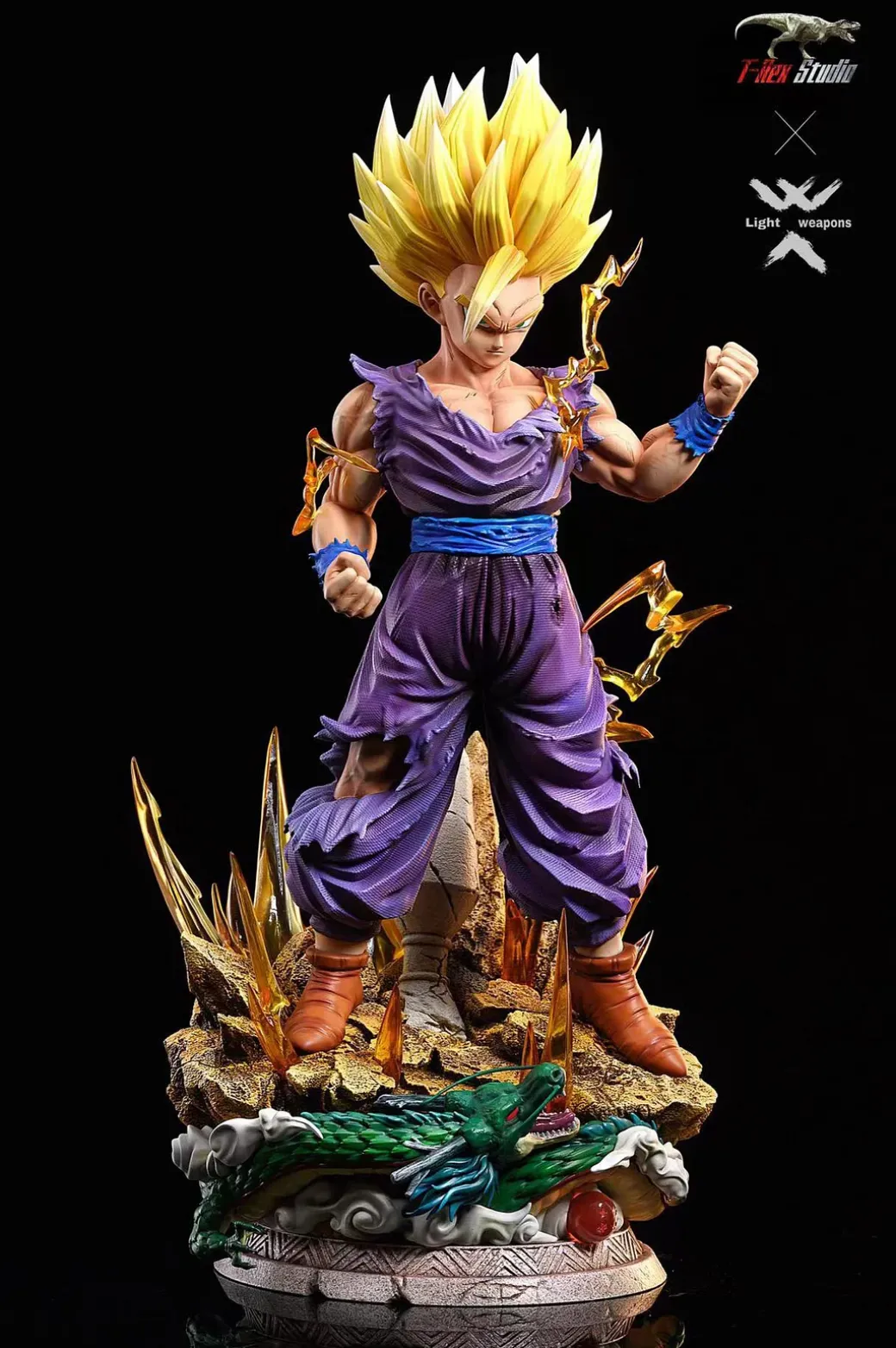 1/6 Scale Super Saiyan 2 Debut of Son Gohan - Dragon Ball Resin Statue - T-Rex Studios