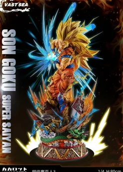 1/4 Scale Super Saiyan 3 Son Goku - Dragon Ball Resin Statue - VAST SEA Studio