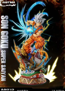 1/4 Scale Super Saiyan 3 Son Goku - Dragon Ball Resin Statue - VAST SEA Studio