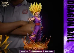 1/4 Scale Super Saiyan 2 Son Gohan with LED - Dragon Ball Resin Statue - MRC Studios